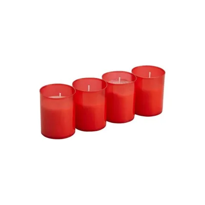 Set 4 Candele Simple 16 Ore Oti Wk60