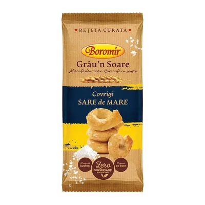 Boromir Covrigi Sare de Mare, 100 g