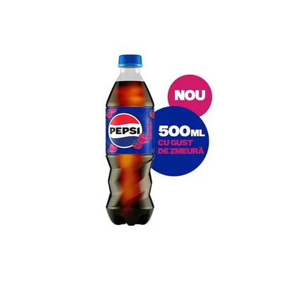 Pepsi Zmeura, 500 ml