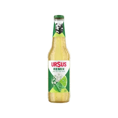 0.33L URSUS REMIX SOC LIME MENTA SGR
