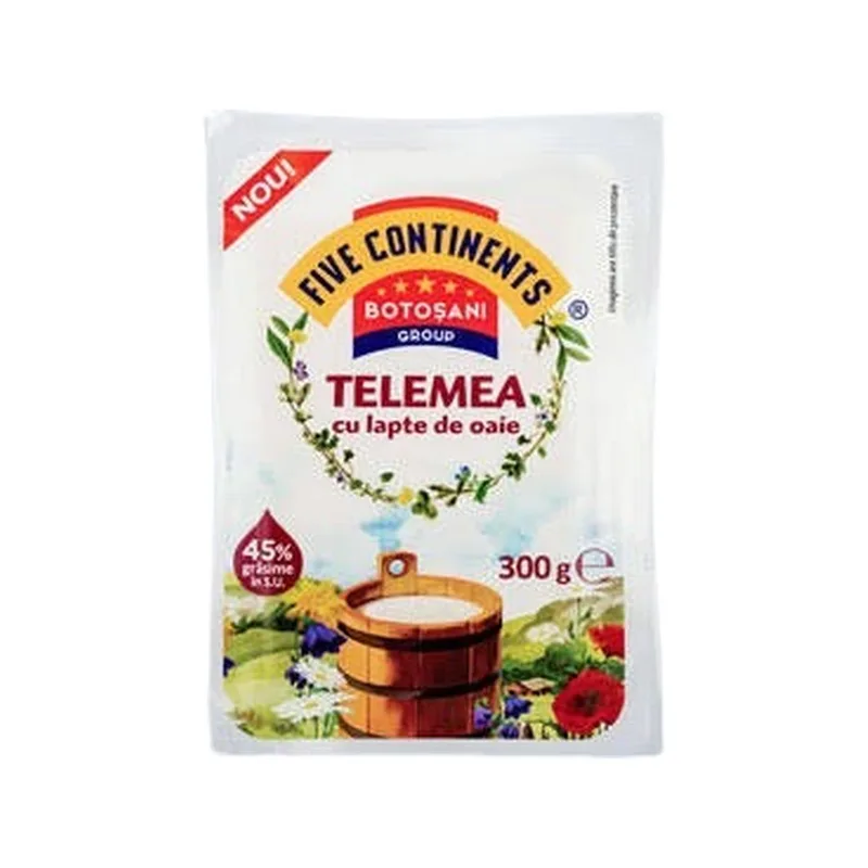 Five Continents Telemea Cr din Lapte de Oaie, 400 g