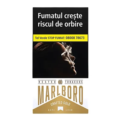 MARLBORO CRAFTED GOLD 100S