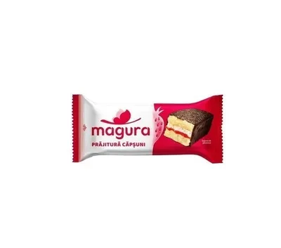 Magura Prajitura Capsuni, 35 g