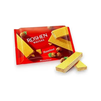 Roshen Wafers Hazelnut, 72 g