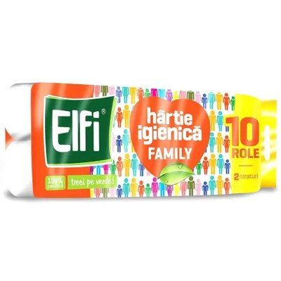 Hartie Igienica Elfi Family 10B