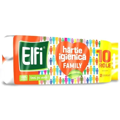 HARTIE IGIENICA ELFI FAMILY 10B